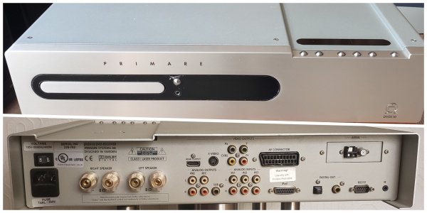 Primare DVDi-10 DVD Player and Integrated Amplifier